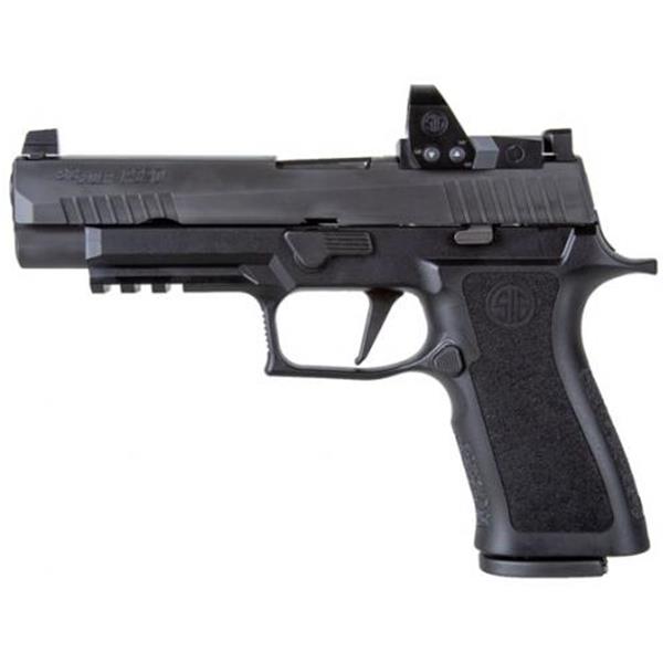 Sig Sauer, P320 Full Size 9mm, 4.70" Barrel, 17+1 Round, Black Nitron Stainless Steel Polymer Grip 798681621347