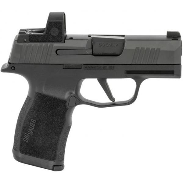 Sig Sauer P365 X 9mm Luger 3.10" 12+1 (2) Black Nitron Stainless Steel Slide Polymer Grip RomeoZero 798681626465