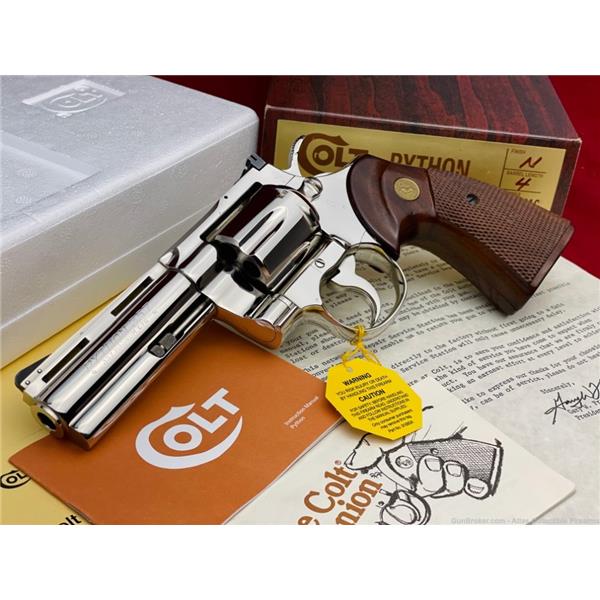 COLT PYTHON NICKEL FINISH New and Used Price, Value, & Trends 2022