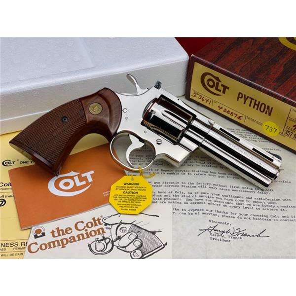 COLT PYTHON NICKEL FINISH New and Used Price, Value, & Trends 2022