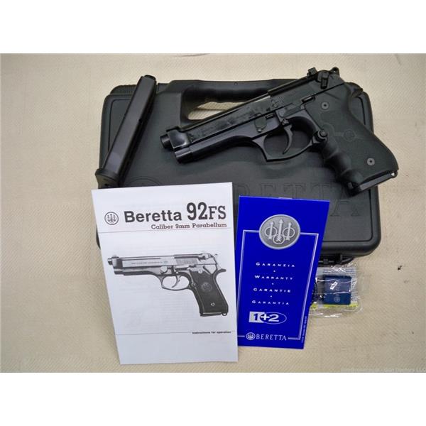 Beretta CA 92FS Brigadier Inox 9mm 4.9 10rd Pistol