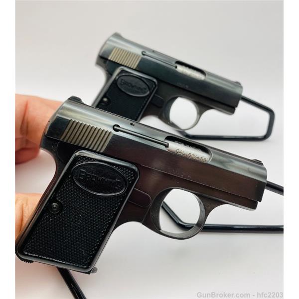 Browning Baby Grips - New Old Stock (NOS), Black Plastic, No Hardware