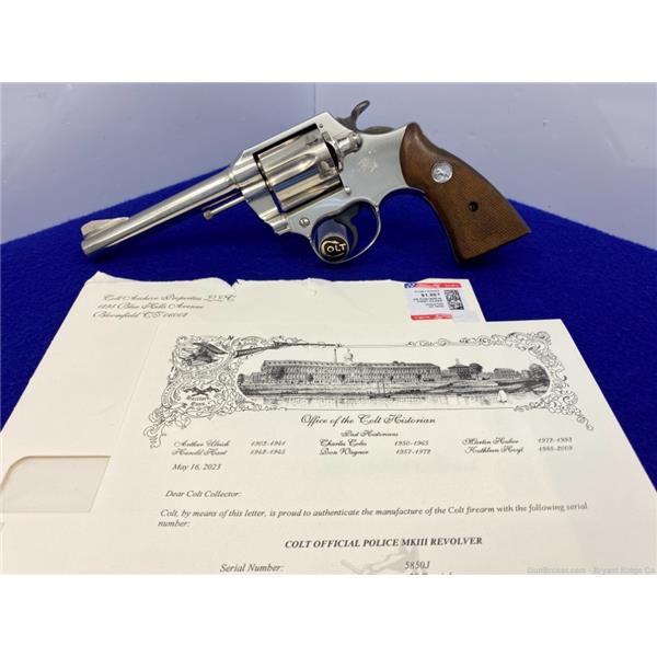 Colt Official Police Mk Iii New And Used Price Value And Trends 2023 1545