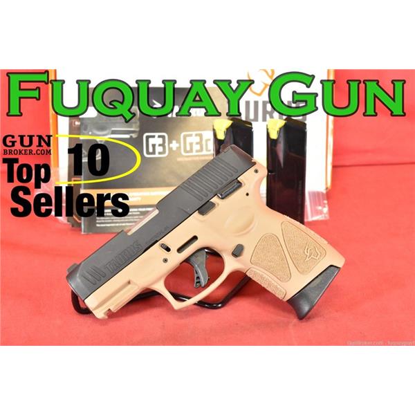 Taurus G3C Compact FDE 9mm Luger Pistol