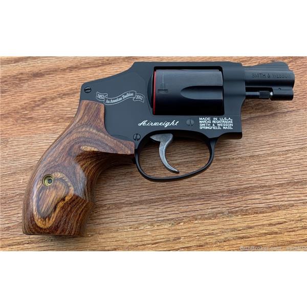 Smith & Wesson 442 Airweight 38 Special +P 1.88 5 Round Black Aluminum  Black Polymer Grip - Simmons Sporting Goods