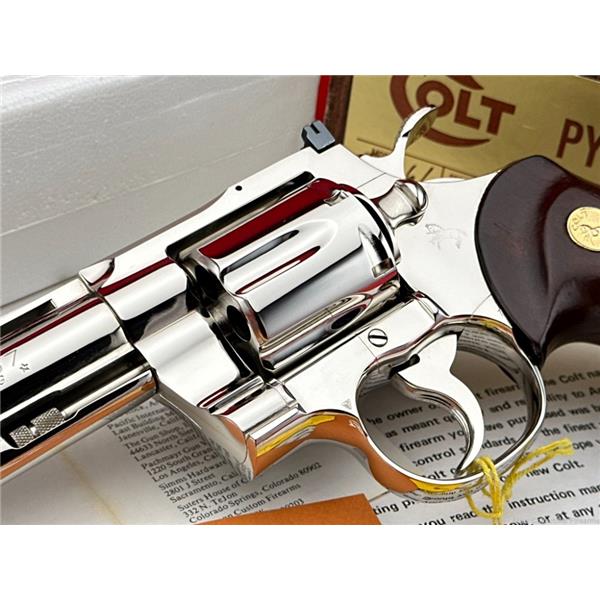 COLT PYTHON NICKEL FINISH New and Used Price, Value, & Trends 2024