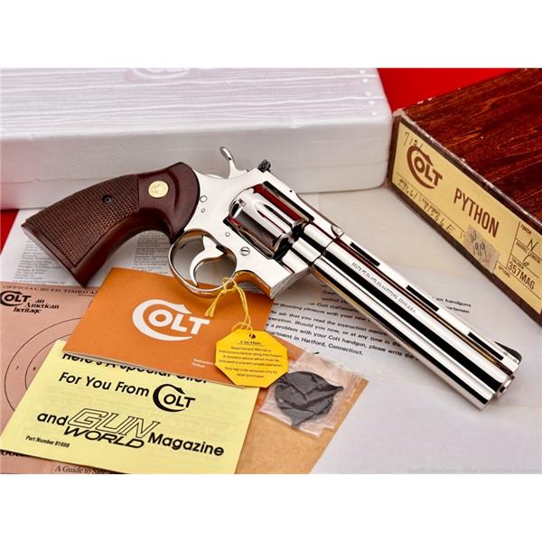 COLT PYTHON NICKEL FINISH New and Used Price, Value, & Trends 2024