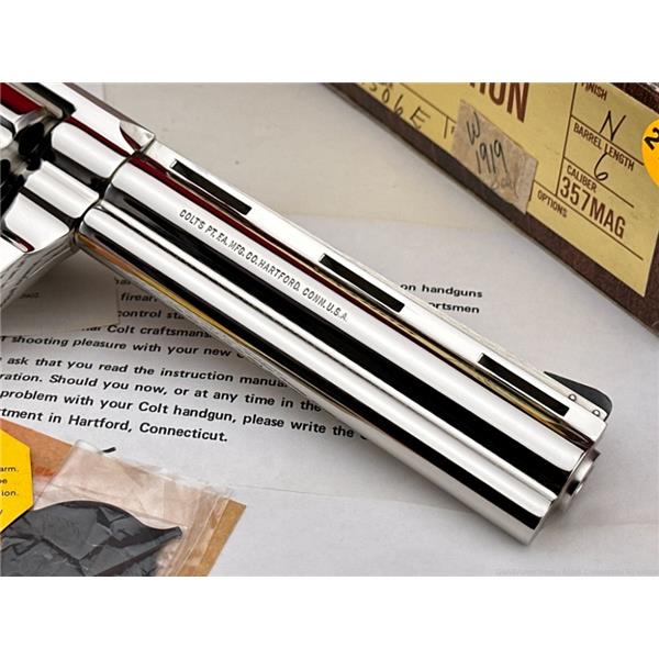 COLT PYTHON NICKEL FINISH New and Used Price, Value, & Trends 2024