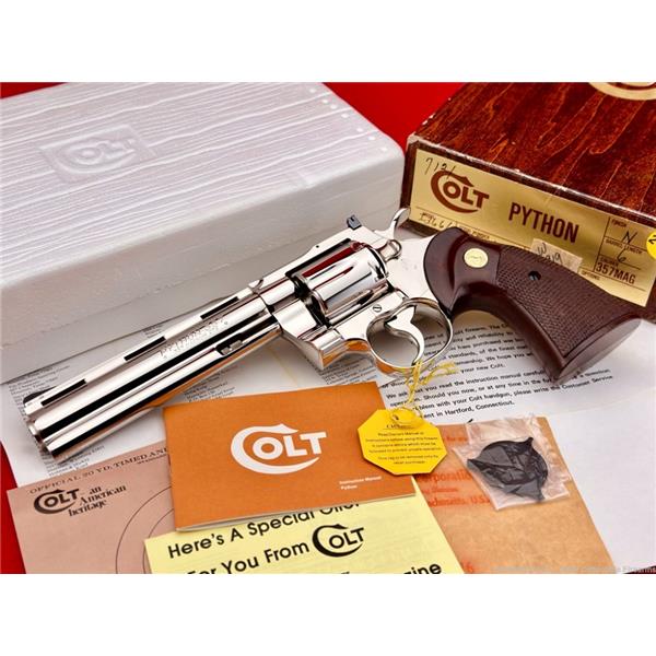 COLT PYTHON NICKEL FINISH New and Used Price, Value, & Trends 2024