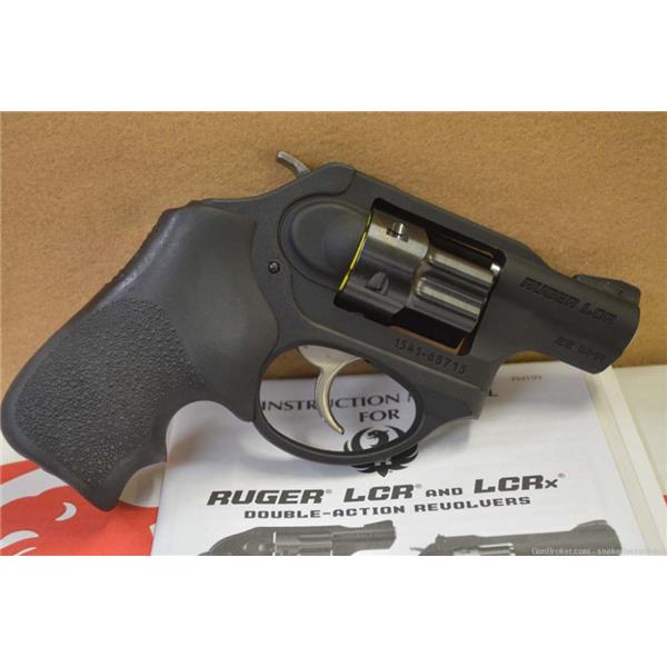 Northwoods Outdoor Supply LLC  Ruger LCRX, Double action/single action  revolver, .38 Special Revolver 3 Threaded Stainless Steel Barrel, 5  Rounds, Matte Black Synergistic Hard Coat Finish