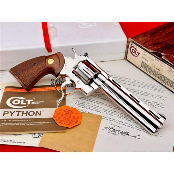 COLT PYTHON NICKEL FINISH New and Used Price, Value, & Trends 2024