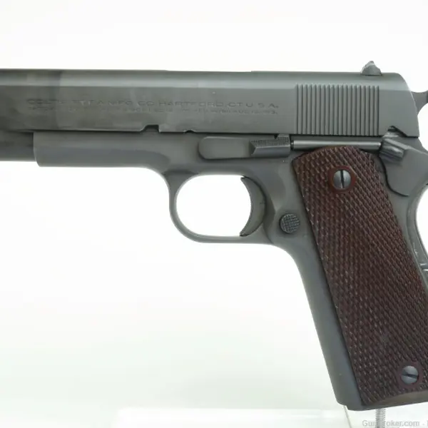 トイガン KSC COLT M1911A1 COMMERCIAL MILITARY Colt M1911A1 .45 Commercial/Military made from a Super 38