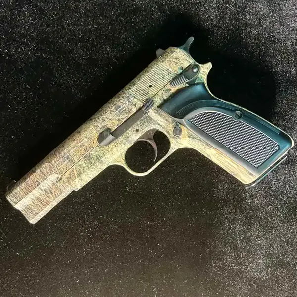 Browning Hi Power MK III Pistol Replica - Silver – airsoft