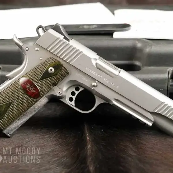 ロ*プ様 WA ウエスタンアームズ Kimber Stainless TLEII WA／キンバーSTAINLESS TLE IIオールシルバーモデル｜RIKSGUNS