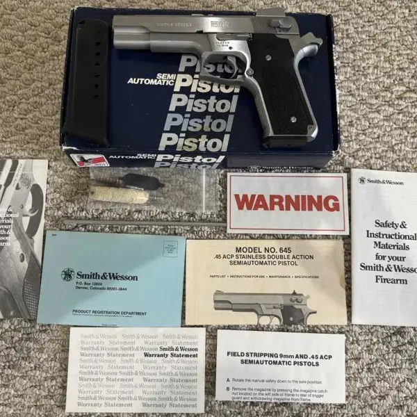 SMITH WESSON 645 New and Used Price, Value, & Trends 2025