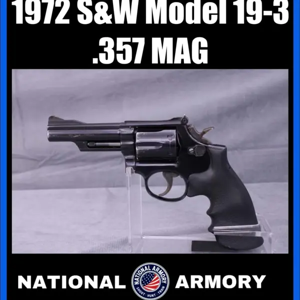 Tanaka S&W M19 4inch Combat Magnum HW Gas revolver Airsoft