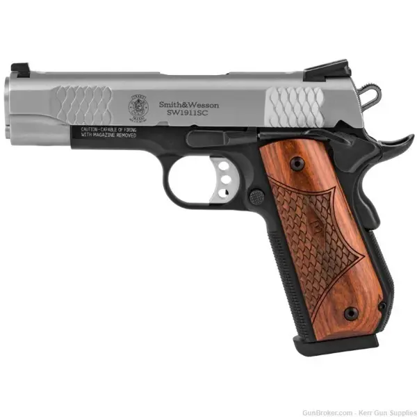 WA SCW ウエスタンアームズS&W SW1911 WA] SCW S&W SW1911 シルバー ガスブローバック (中古)｜エアガン.jp