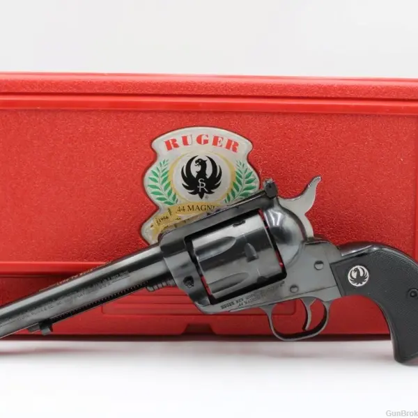 RUGER 44magnum ST NO 8197 リボルバー ネックレスh87 Ruger® New Model Super Blackhawk® Bisley™ Hunter Single
