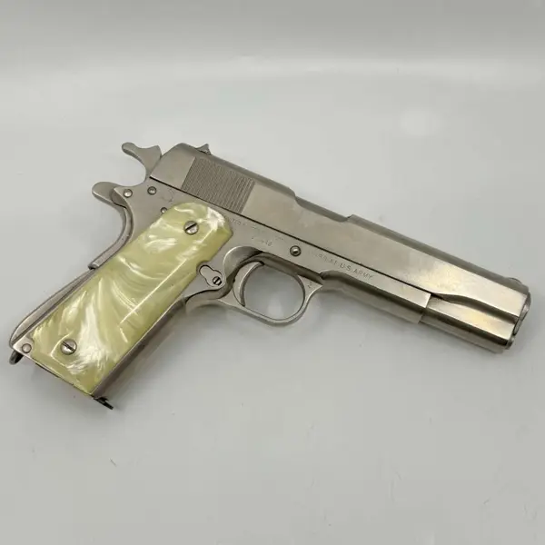 トイガン MGC M1911A1 ITHACA .45 ACP Ithaca Gun 1911A1 Hard Chrome.