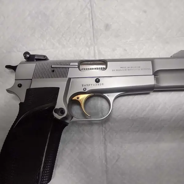 blowning hi power silver model／MARUSHIN Browning Hi Power MK III Pistol Replica - Silver – airsoft