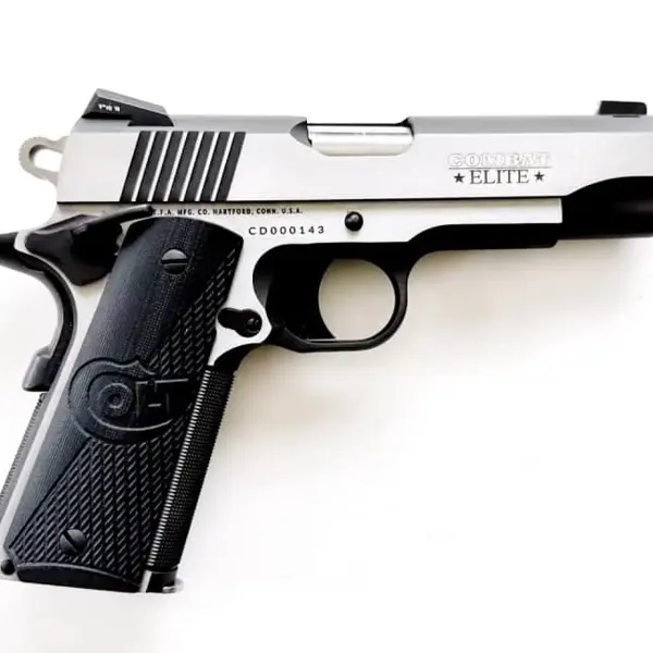 MGC COLT COMBAT COMANDER MGC COLT COMBAT COMMANDER ALL SILVER MIL