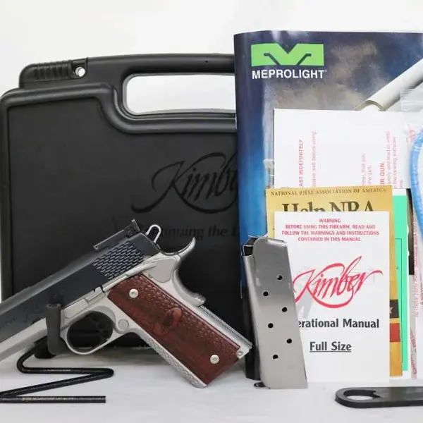 Kimber Grand Raptor II .45 ACP 5” S.Auto Pistol – Wood Grips 669278321288 142175 5 inch " barrel 3200128