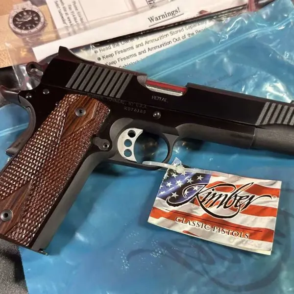 Other Model .45 ACP RARE Original Kimber 1911 High Gloss Royal 45 5" Semi Auto Pistol NIB