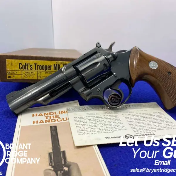 COLT TROOPER MK III New and Used Price, Value, & Trends 2026