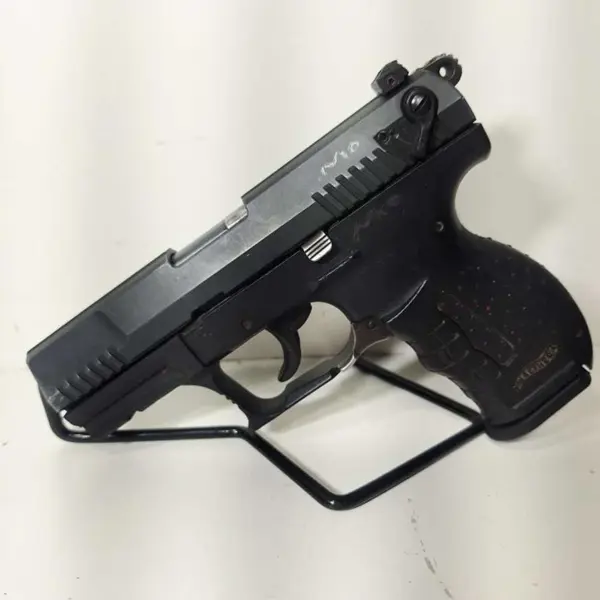 Preowned Walther P22, Laser, SA/DA, .22LR, 3.4″ Barrel, Black Polymer Finish 10 Rounds Adjustable Sights 297 2 Preowned Walther P22, Laser, SA/DA, .22LR, 3.4″ Barrel, Black Polymer Finish 10 Rounds Adjustable Sights 297 2