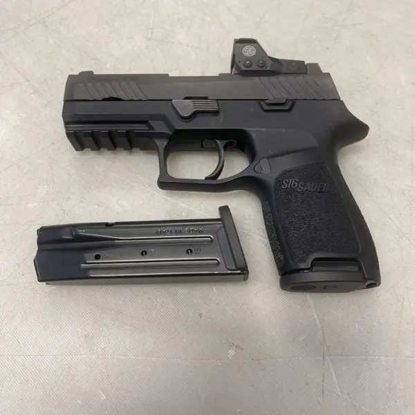Used Sig Sauer P365XL COMP, ROSE, Manual Safety Auction