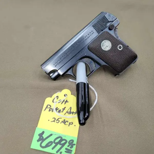 COLT AUTOMATIC CALIBER 25 New and Used Price, Value, & Trends 2026