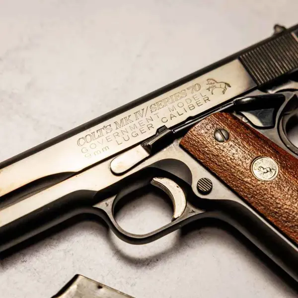 MGC COL'S MK IV/SERIE'S70 An original Colt MK IV Series 70 – R