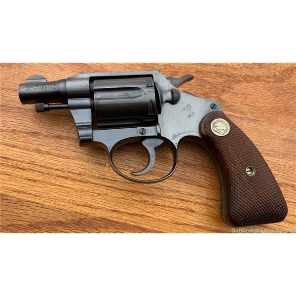 COLT PRE WAR 1st SERIES DETECTIVE SPECIAL MFD 1938 C&R ELIGIBLE RARE!