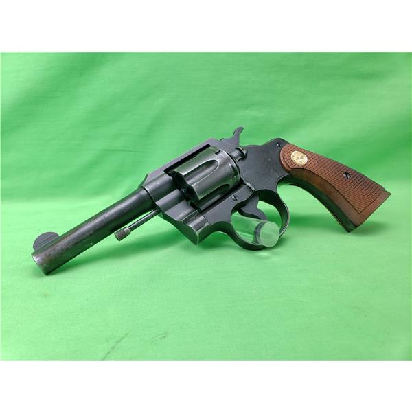 .38 Spl. Scarce Wartime Colt Commando 38 Special Born 1942 Parkerized 4" barrel 4 inch "