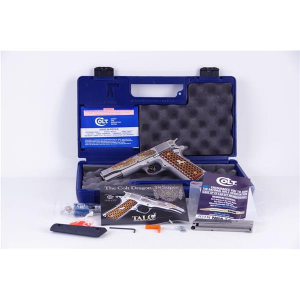 .38 Super Government Colt Talo Dragon 38 NIB 5 inch " barrel