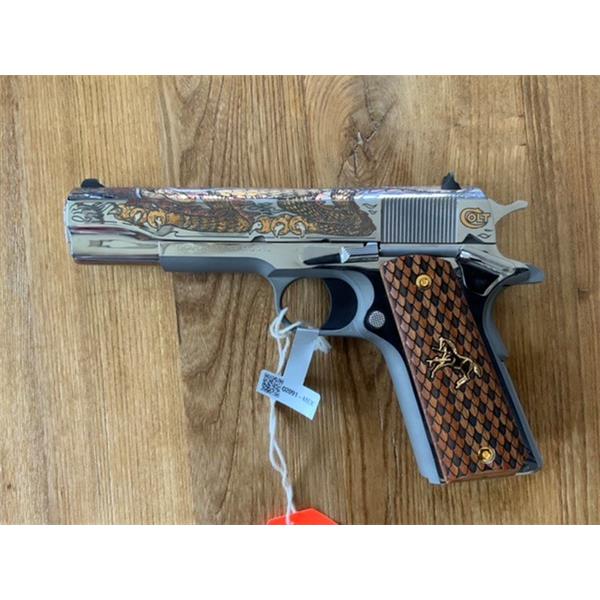 Government Colt Dragon .38 Super 1 of 500 limited edition 098289112040 5 inch " barrel