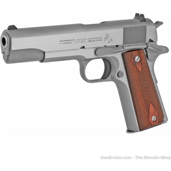.38 Super Colt Model Govt 1911 Pistol 38 SUPER STAINLESS Series 70 Government 38SUP 5 098289112248 inch " barrel O1911C-SS38