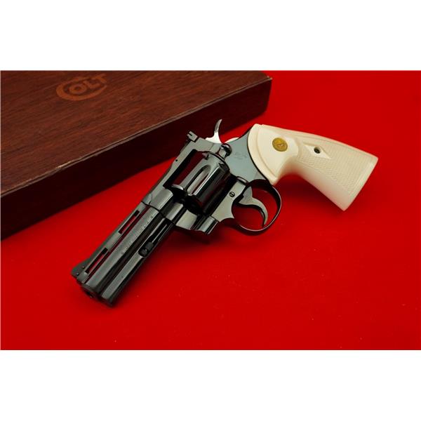 .357 Mag. 1964 Colt Python 4" Magnum Royal Blue Snake Gun $.01 NR Consignment
