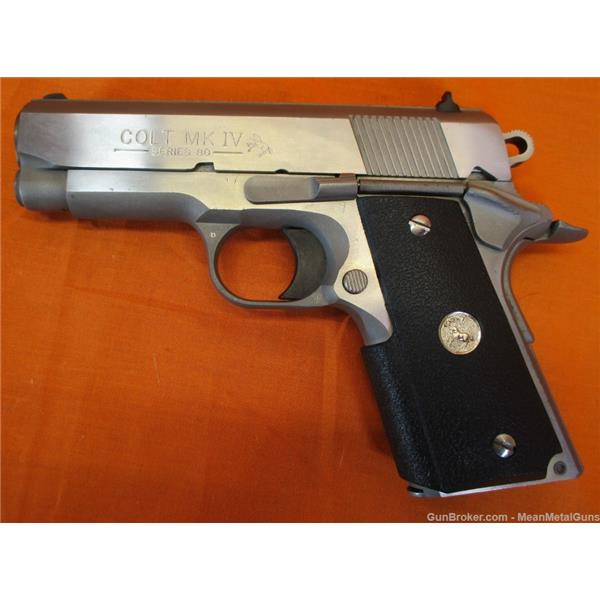 .45 ACP Colt SS 1911 45acp Officers Model NO RESERVE PENNY AUCTION 3 inch " barrel