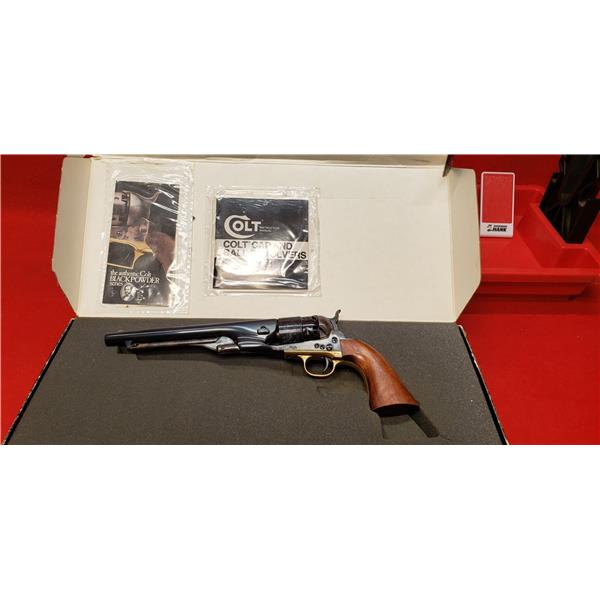Colt 1860 Army Model F1200 .44 Cal Black Powder Revolver, Original Box,