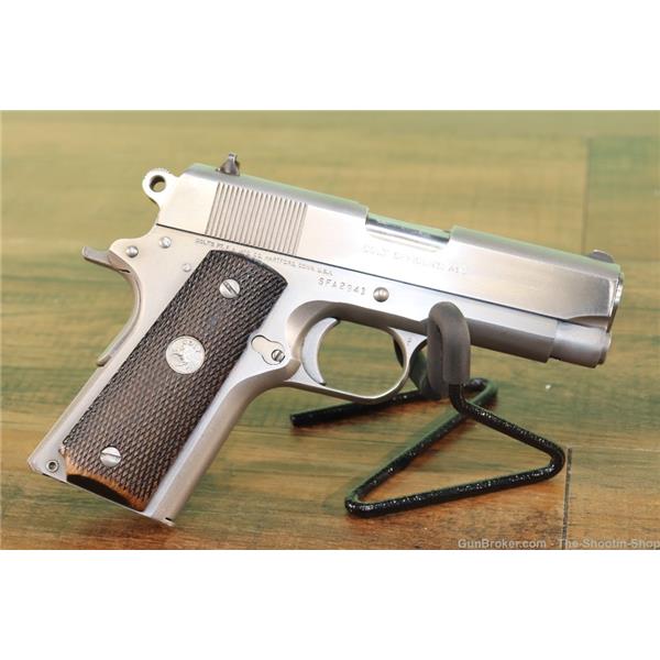 .45 ACP MODEL OFFICERS Colt Officers Model 1911 Compact Pistol 45ACP Stainless 3.5" 45 SS