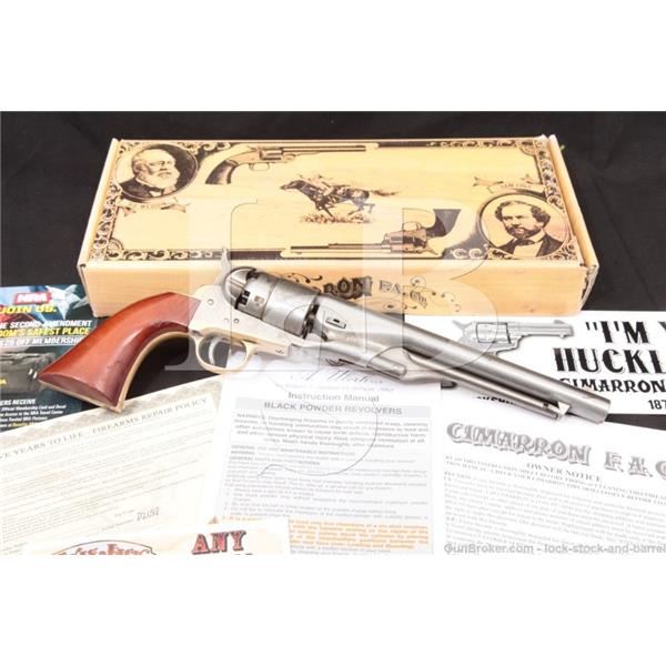 Uberti Cimarron Model Colt 1860 Army Repro. .44 Cal 8" Cap & Ball Revolver
