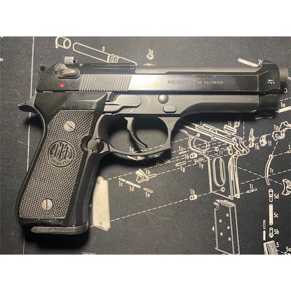 96A1 Beretta 96-FS PS police special .40 s&w cal in box w/ 3 mags 5 inch " barrel