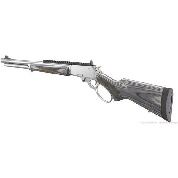 Marlin 1895 Trapper Stainless Lever Action Rifle - 45-70 Government -  16.1in