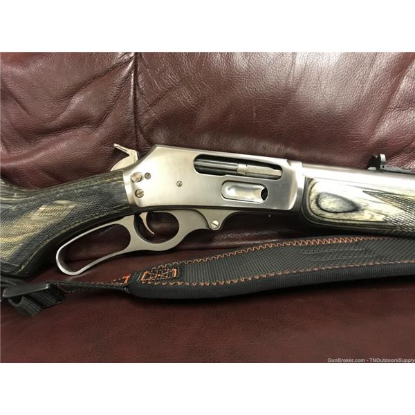 Marlin 1895 Trapper Stainless Lever Action Rifle - 45-70 Government -  16.1in