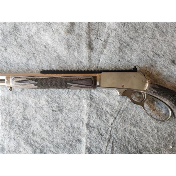 Marlin 1895 Trapper Stainless Lever Action Rifle - 45-70 Government -  16.1in