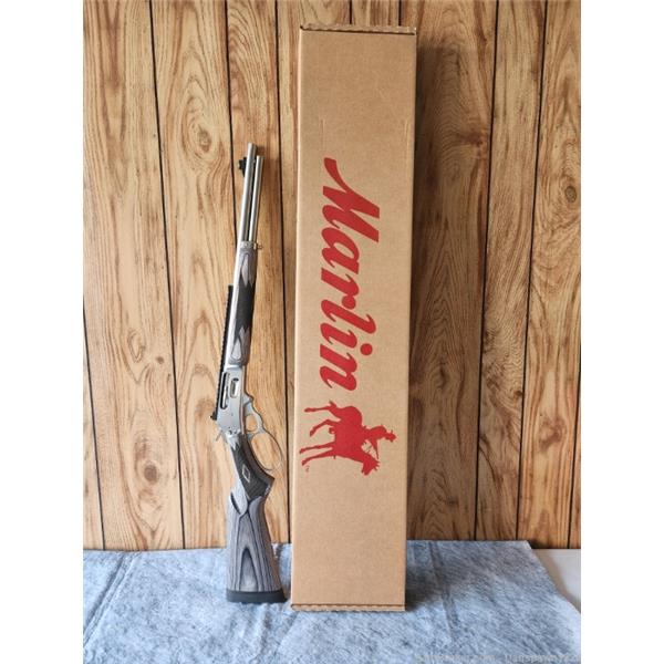 Marlin 1895 Trapper Stainless Lever Action Rifle - 45-70 Government -  16.1in