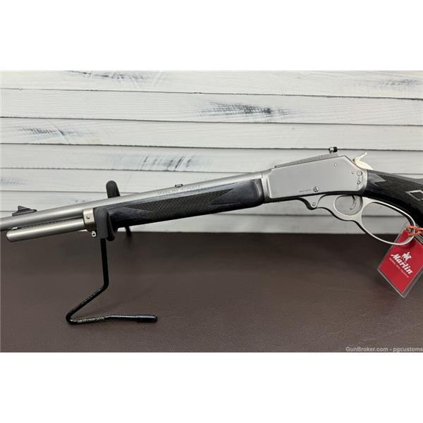 Marlin 1895 Trapper Stainless Lever Action Rifle - 45-70 Government -  16.1in