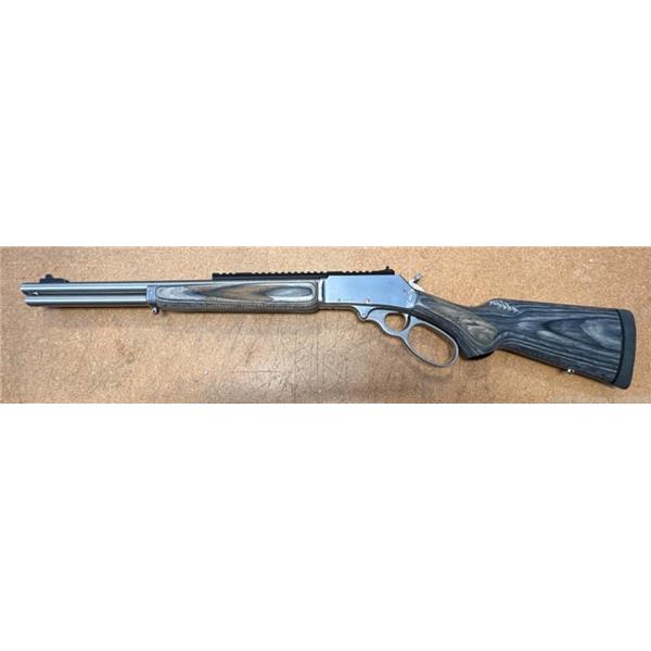 Marlin 1895 Trapper Stainless Lever Action Rifle - 45-70 Government -  16.1in