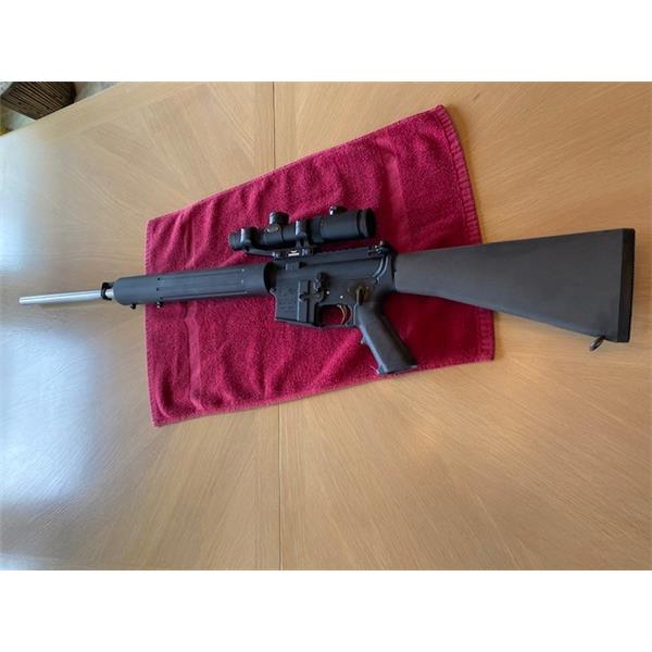 5.56mm NATO H-Bar Colt AR 15 Rifle, HBAR 5.56 MM 223 Rifle 24 inch " barrel